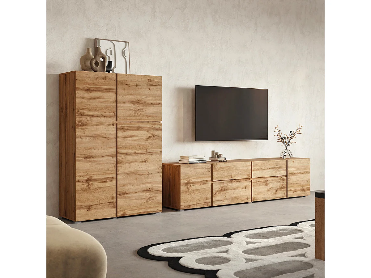 Buffet haut 3 portes Maxis Bois