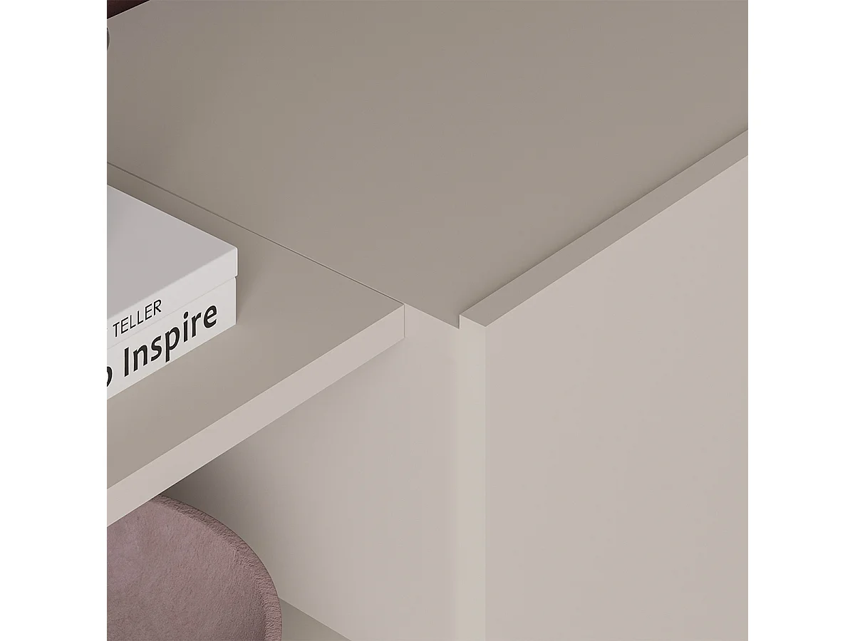 4-door 3-niche TV stand 270 cm Lya Cashmere