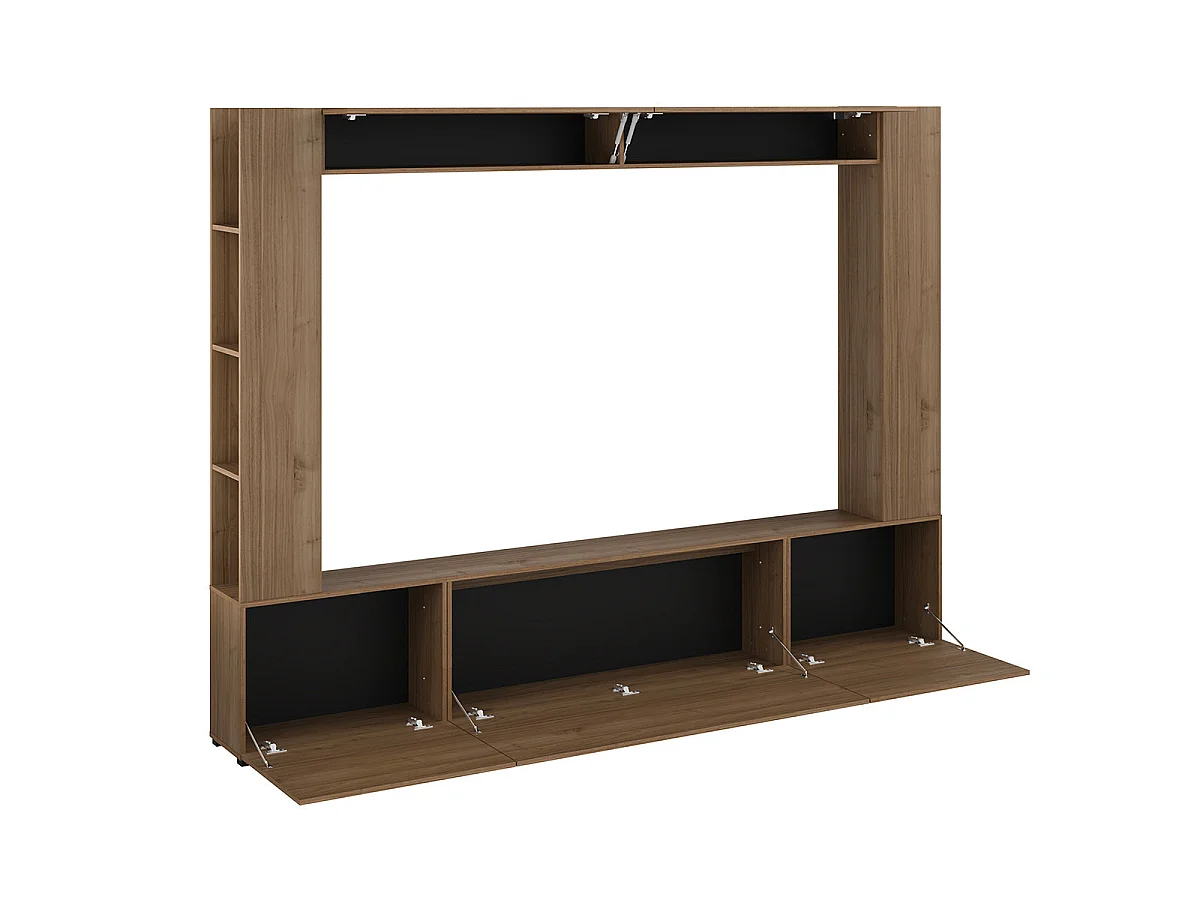 5-dørs 8-niche TV-møbel 260 cm Nala Træ