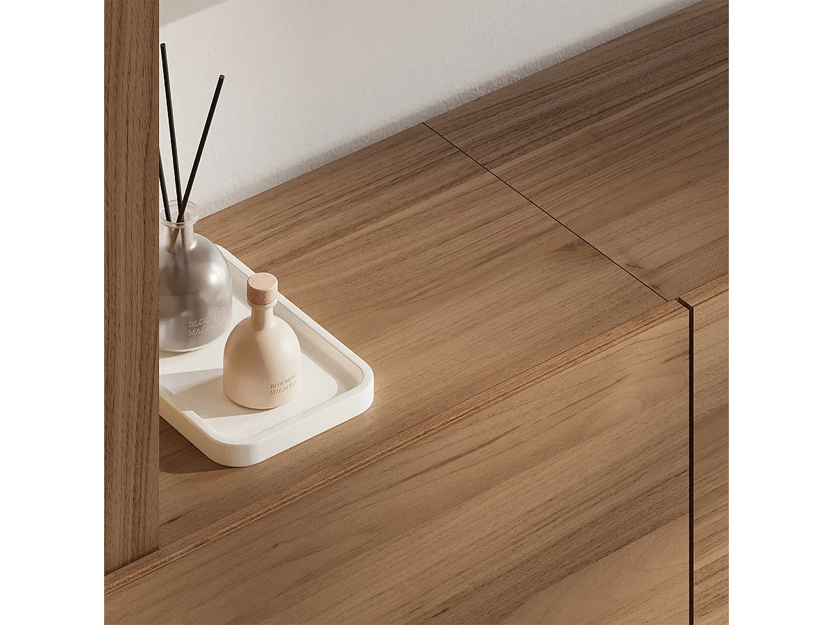 5-dørs 8-niche TV-møbel 260 cm Nala Træ