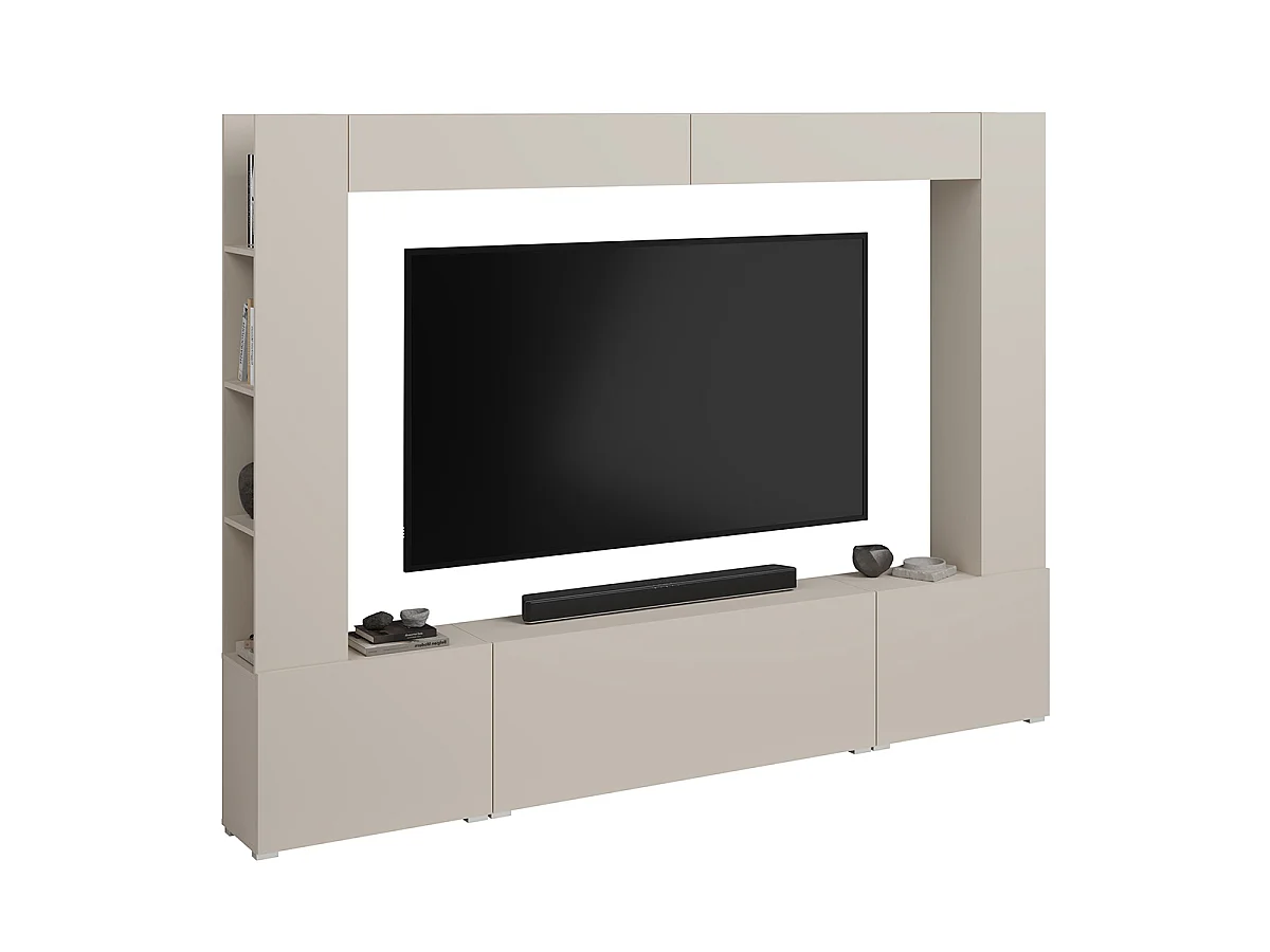 5-dørs 8-niche TV-møbel 260 cm Nala Kashmir