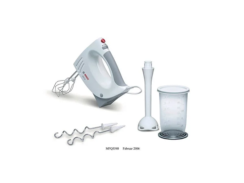 Bosch Handmixer und Mixer MFQ3540 - 450W - 5 Geschwindigkeiten - Weiß