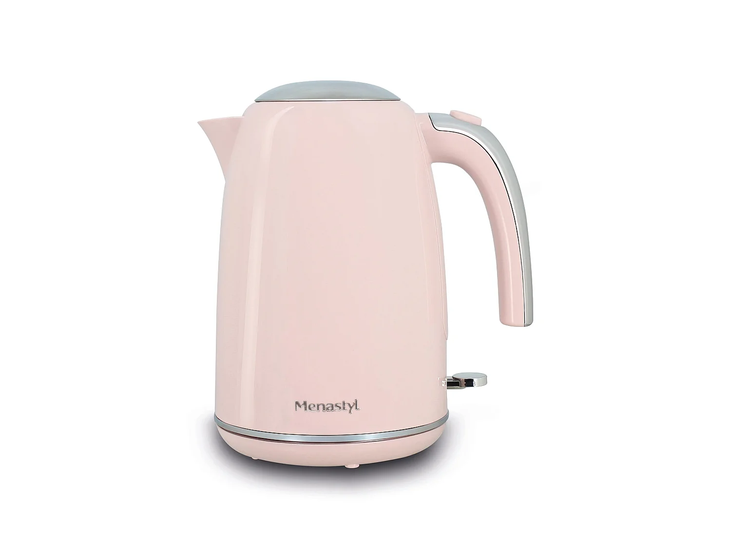 Menastyl - Bouilloire Retro 1.7l En Acier Inoxydable Rose