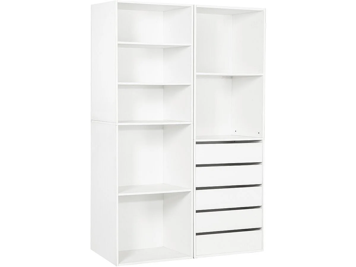 Ankleideset "Opéra" - 2 Elemente - Weiß