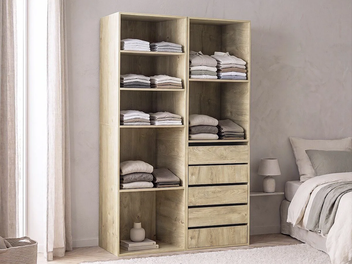 Modulares Ankleideset "Opera" - 2 Elemente - Beige