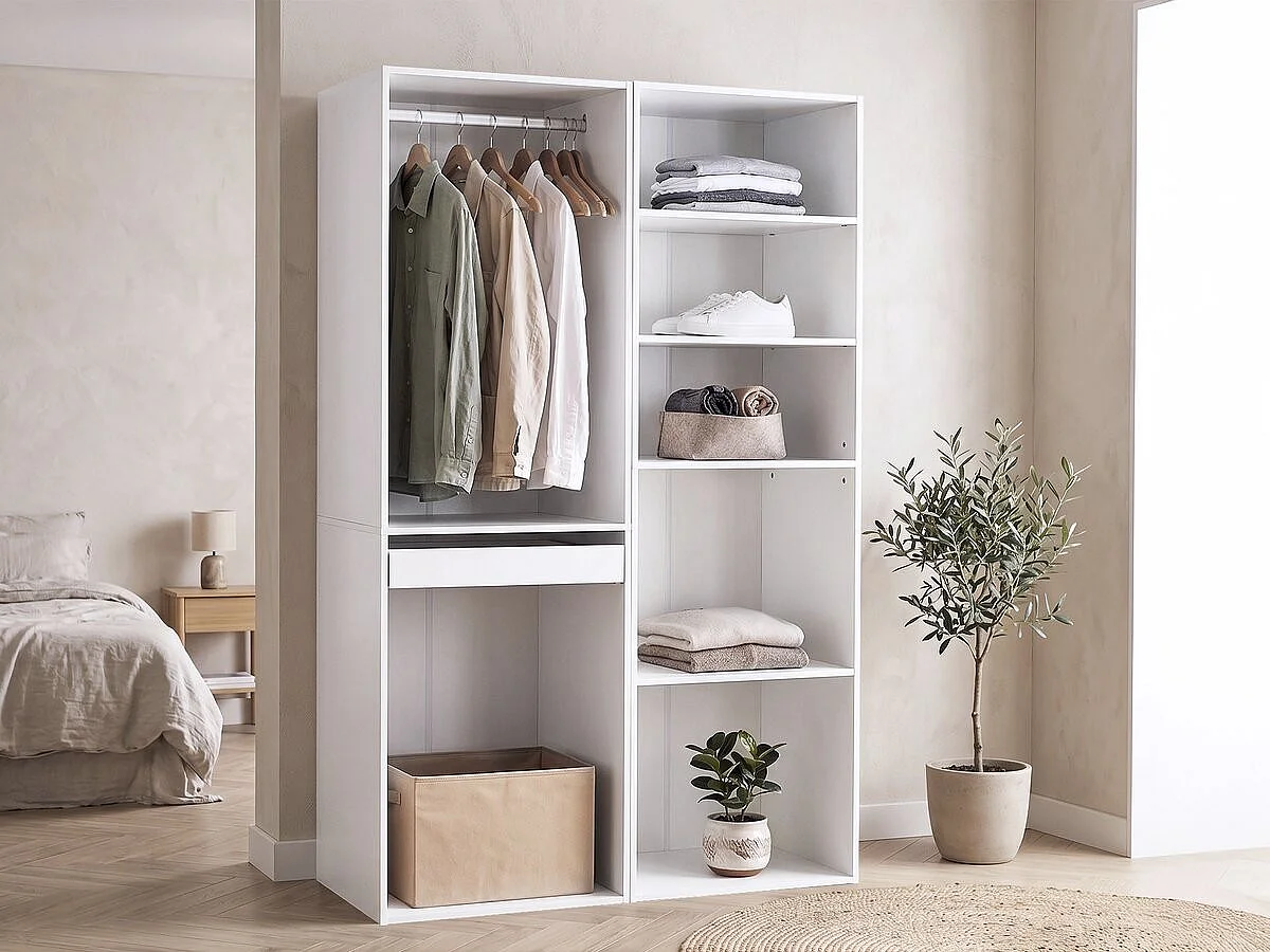 Modulärt Dressing Kit "Opera" - 2 Element - Vit