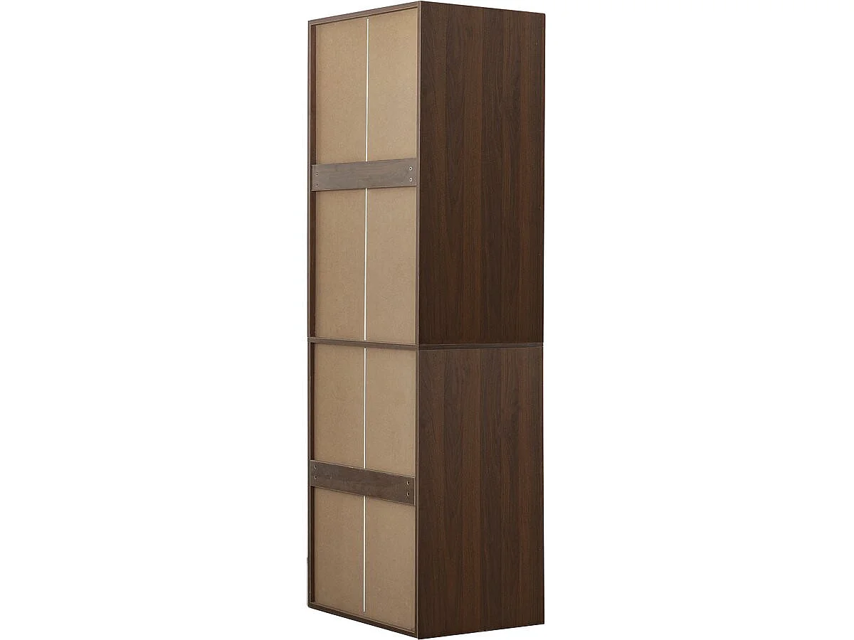 Modulärt "Opéra" Dressing Kit - 2 Element - Brun