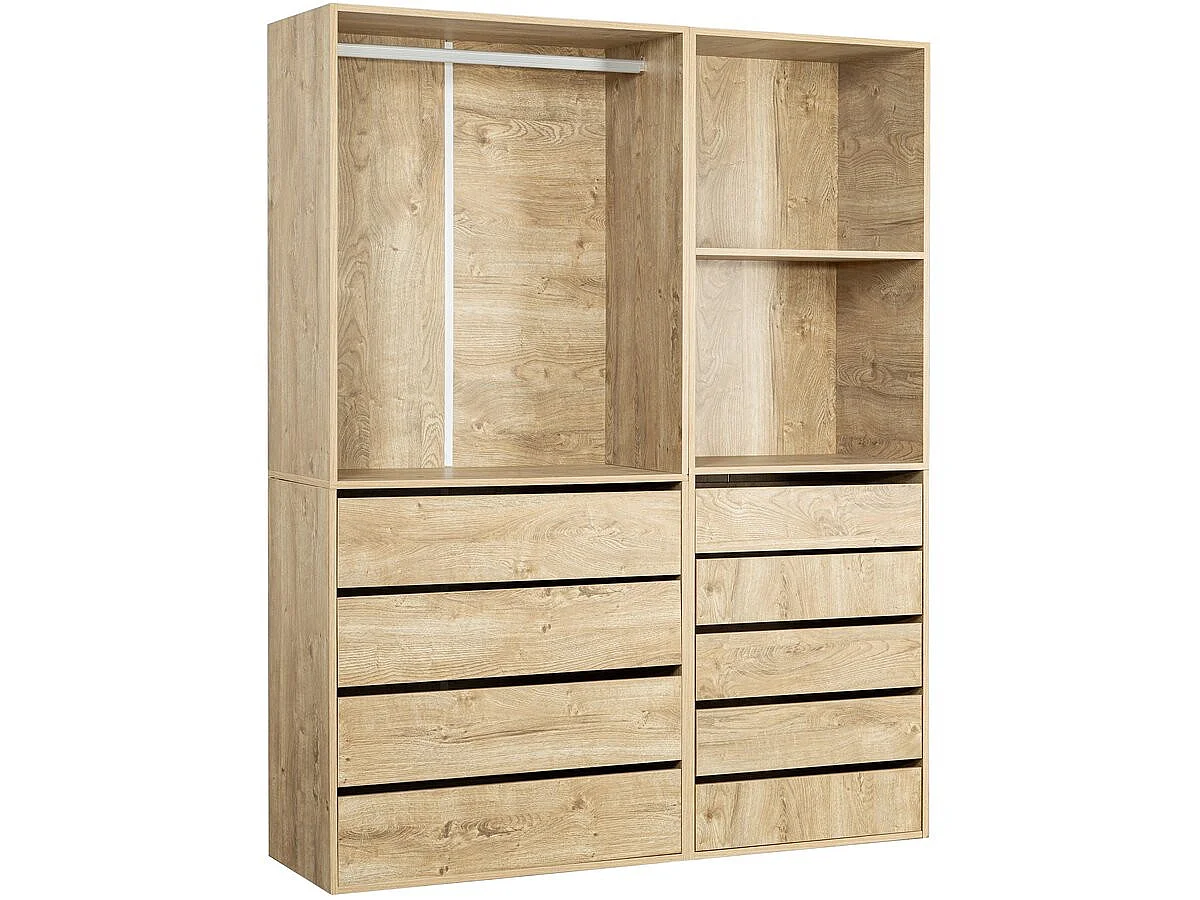 Conjunto de toucador modular "Opera" - 2 unidades - Bege