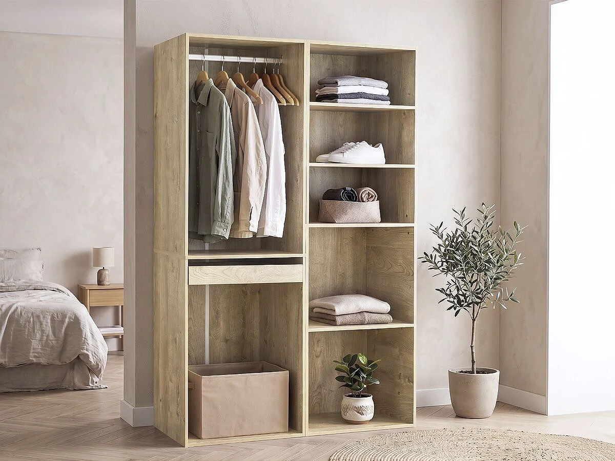 Modulares Ankleideset "Opera" - 2 Elemente - Beige