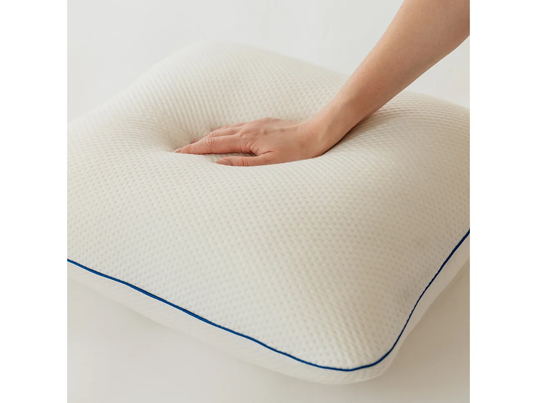 Oreiller ergonomique mémoire de forme 60x60 épais 12cm