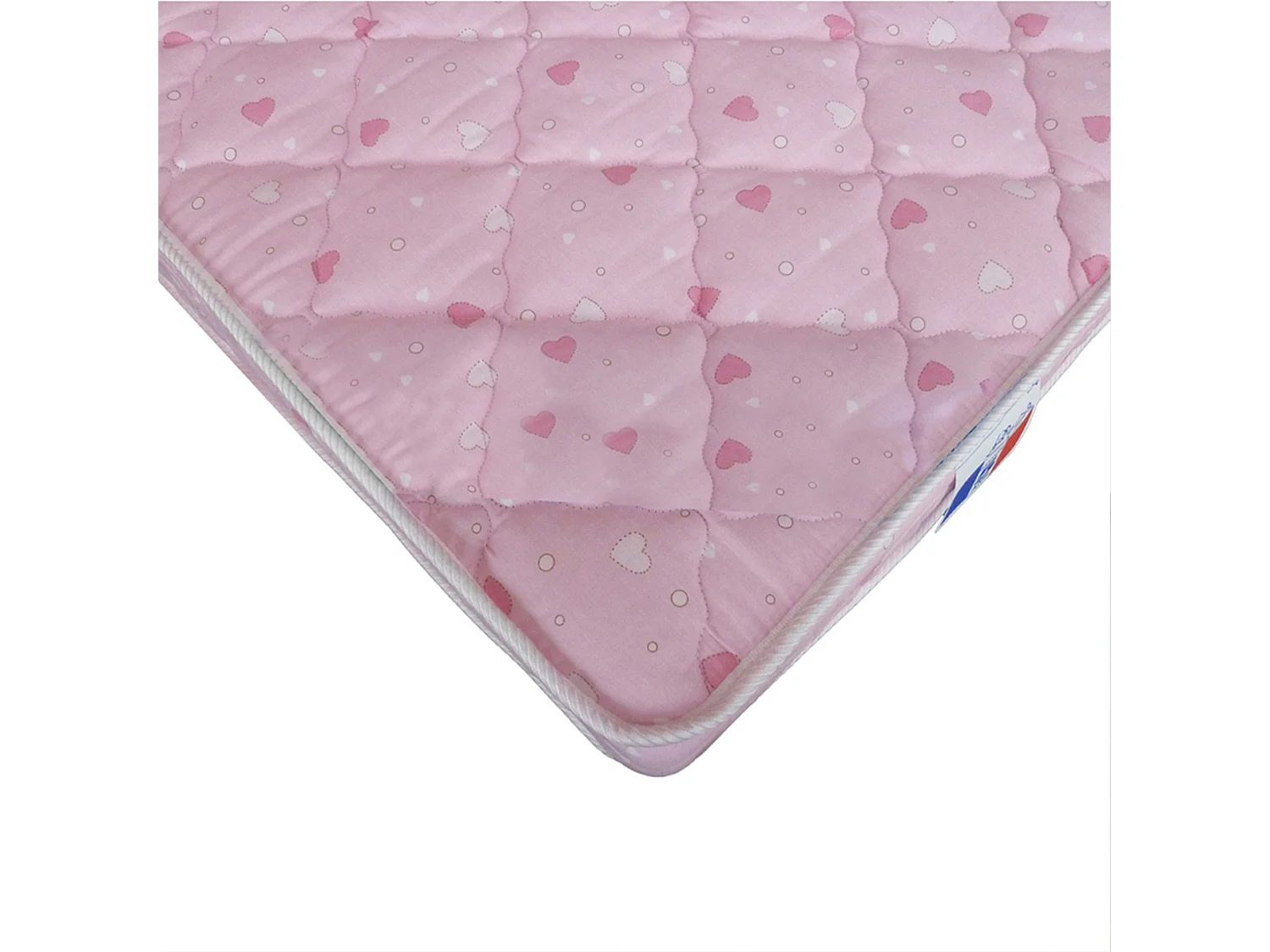 Matelas bébé hypoallergénique en mousse ferme confort et sécurité Couleur Rose 70 x 140 cm