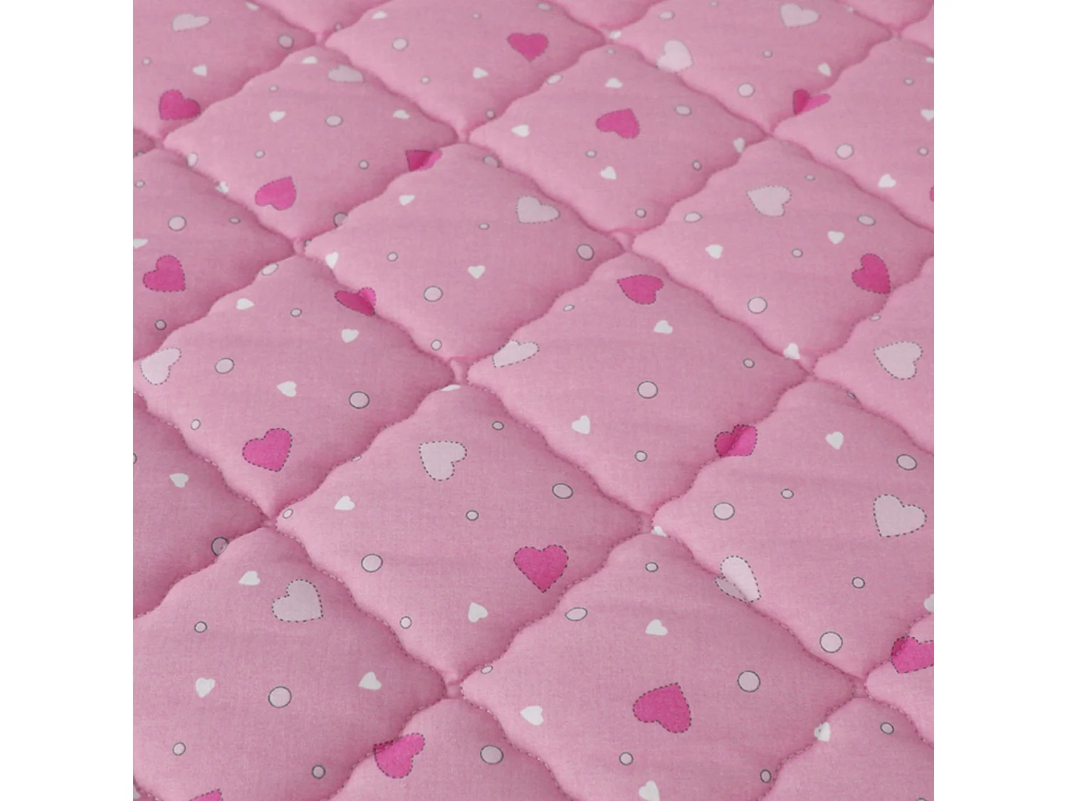Matelas bébé hypoallergénique en mousse ferme confort et sécurité Couleur Rose 70 x 140 cm