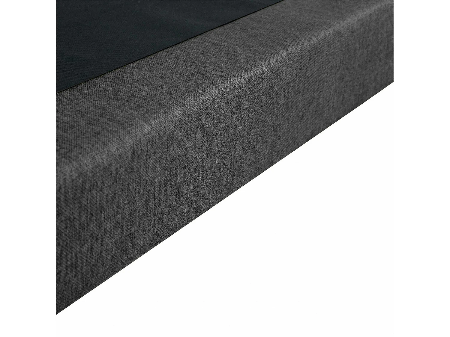 Sommier tapissier à lattes fixes, couchage ferme, soutien optimal - 140 x 200 cm, Sommier -  Gris Foncé