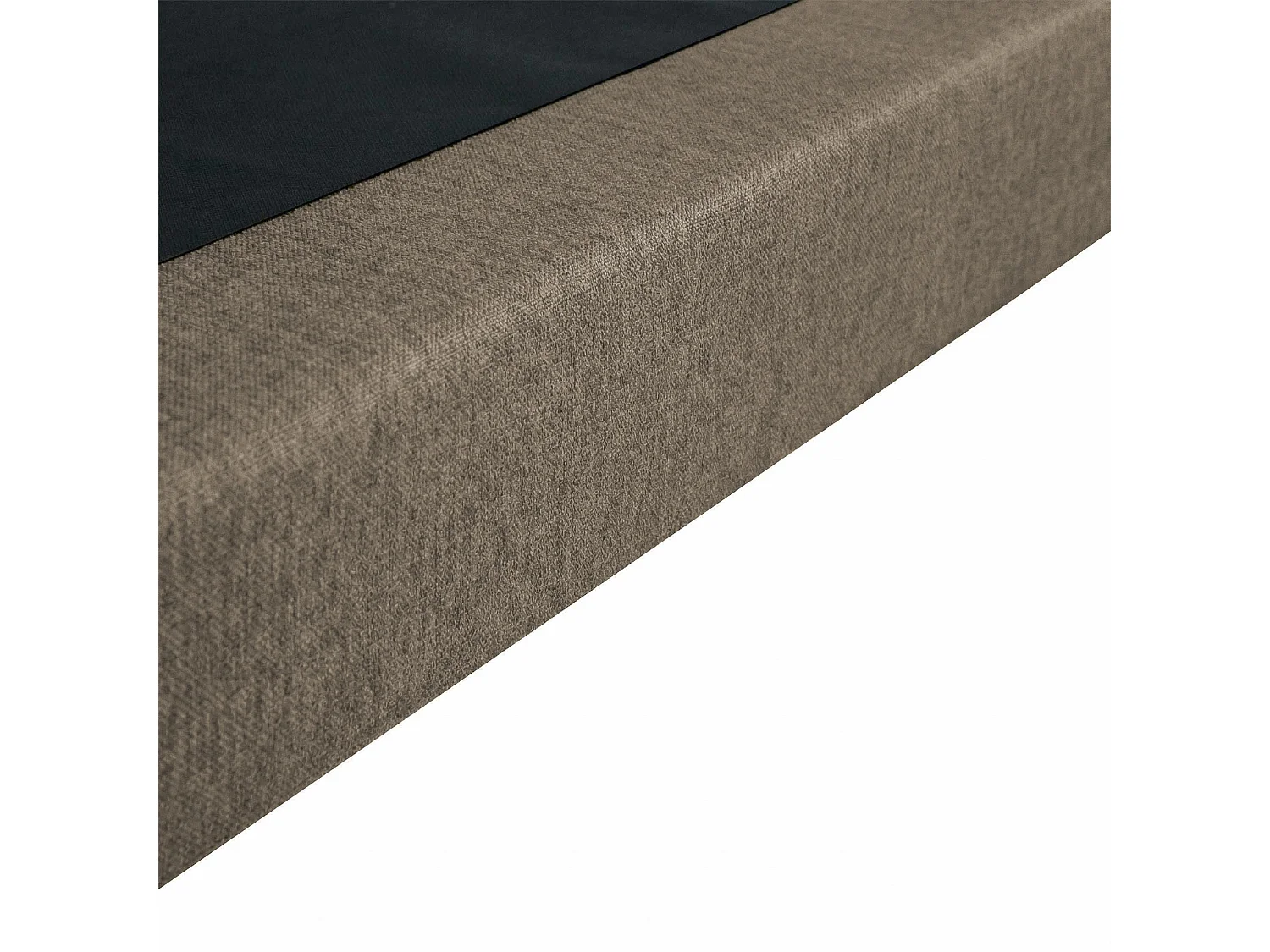 Sommier tapissier à lattes fixes, couchage ferme, soutien optimal - 160 x 200 cm, Sommier - Taupe