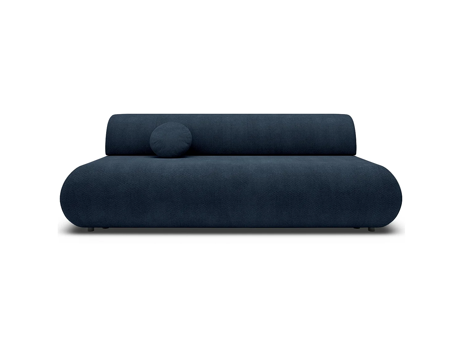 3-Sitzer Sofa mit Schlaffunktion – Chenille – Dunkelblau – ARMONE