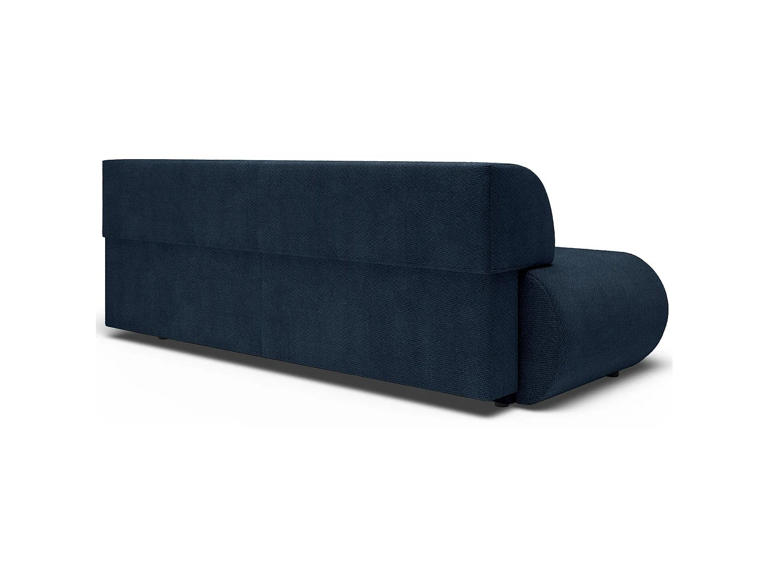 3-Sitzer Sofa mit Schlaffunktion – Chenille – Dunkelblau – ARMONE