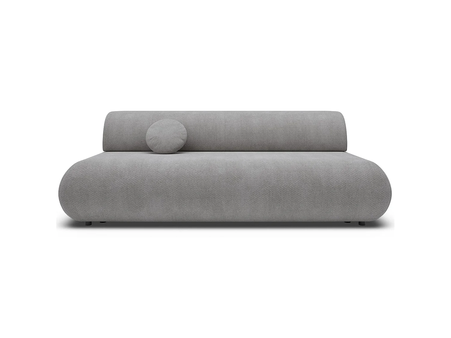 3-Sitzer Sofa mit Schlaffunktion – Chenille – Grau – ARMONE