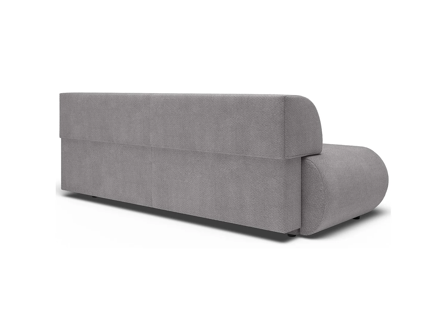 3-Sitzer Sofa mit Schlaffunktion – Chenille – Grau – ARMONE