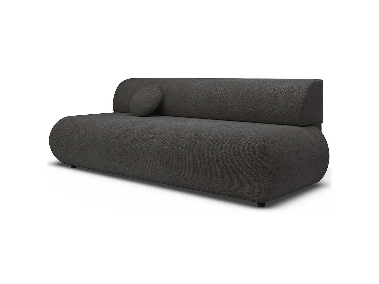 3-Sitzer Sofa mit Schlaffunktion – Chenille – Graphit – ARMONE