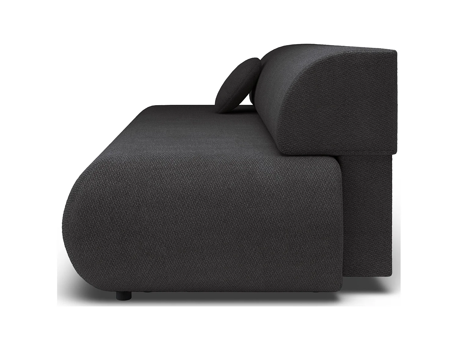 3-Sitzer Sofa mit Schlaffunktion – Chenille – Graphit – ARMONE