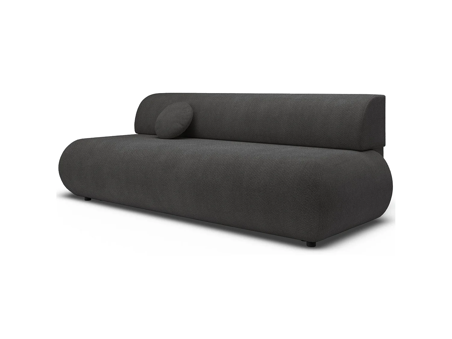 3-Sitzer Sofa mit Schlaffunktion – Chenille – Graphit – ARMONE