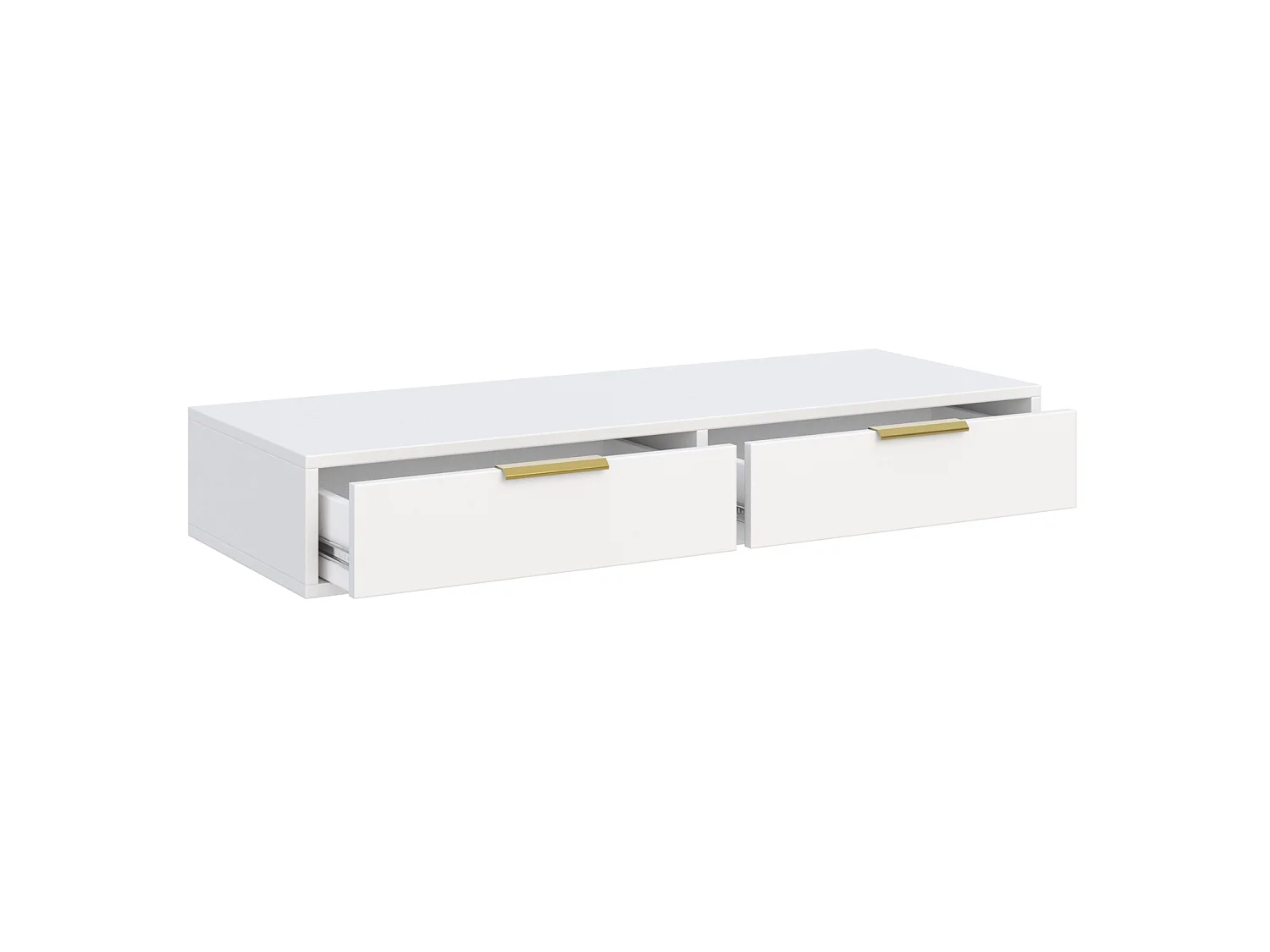 Schminktisch mit 2 Schubladen - Weiß - 110 cm - VENA