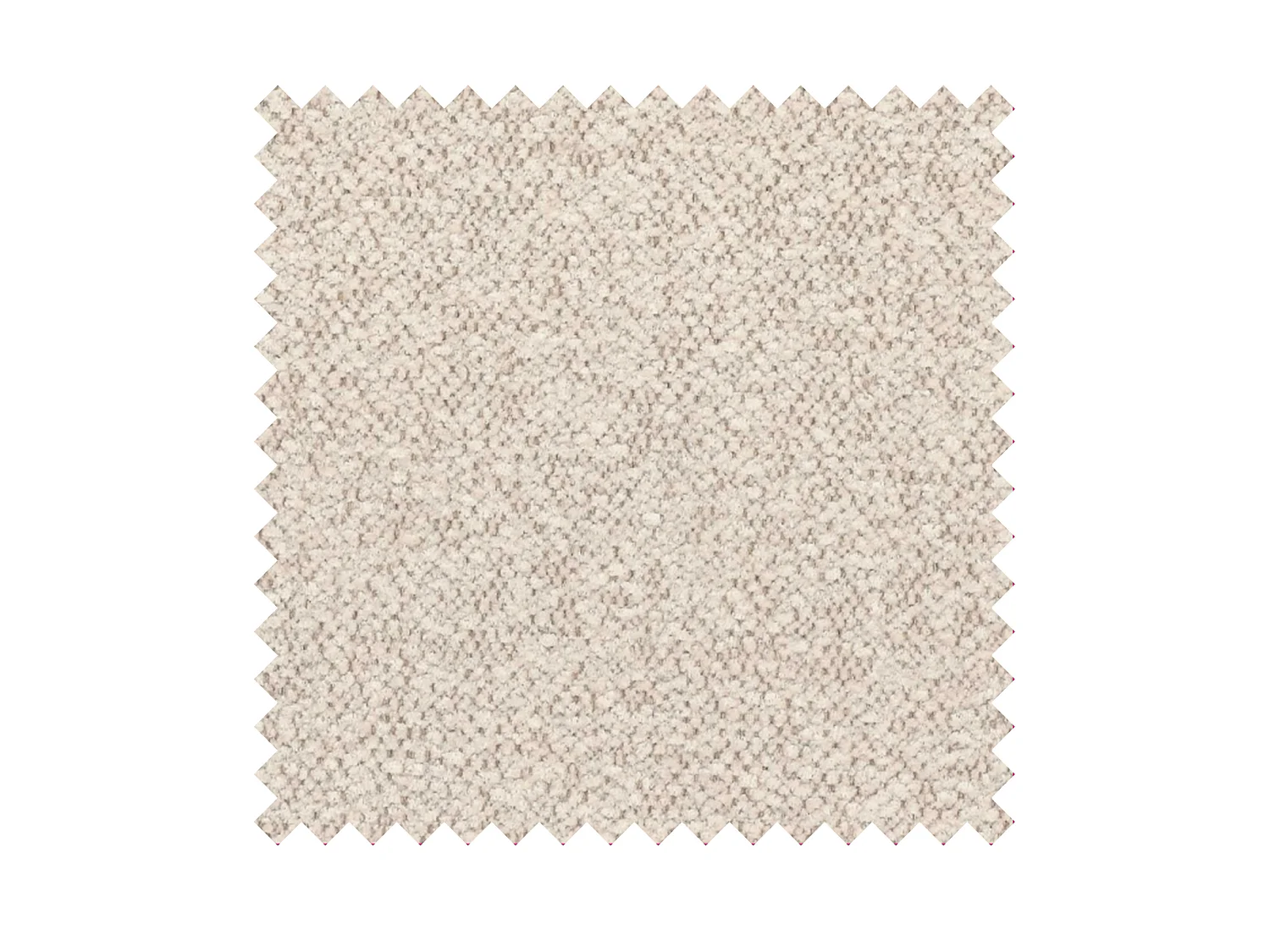Canapé d'angle avec accoudoir – Bouclé – Angle à droite – Beige gris – LUNUNA