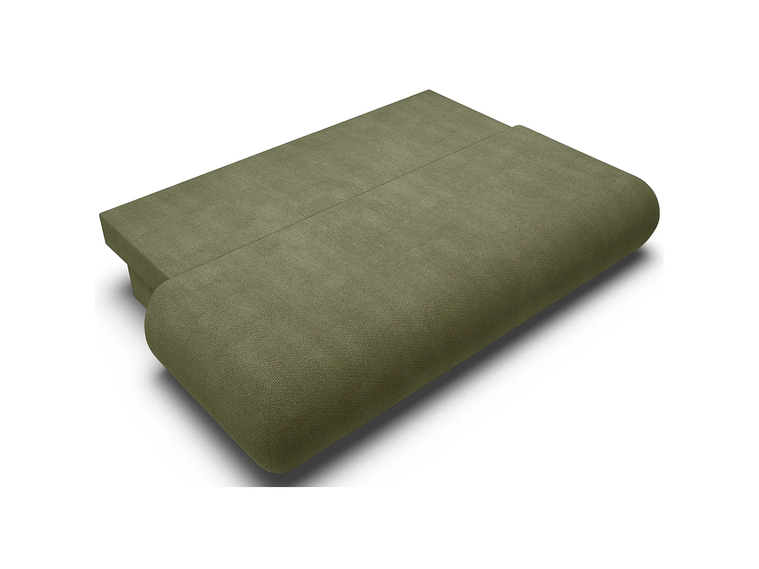 3-Sitzer Sofa mit Schlaffunktion – Chenille – Olivgrün – ARMONE
