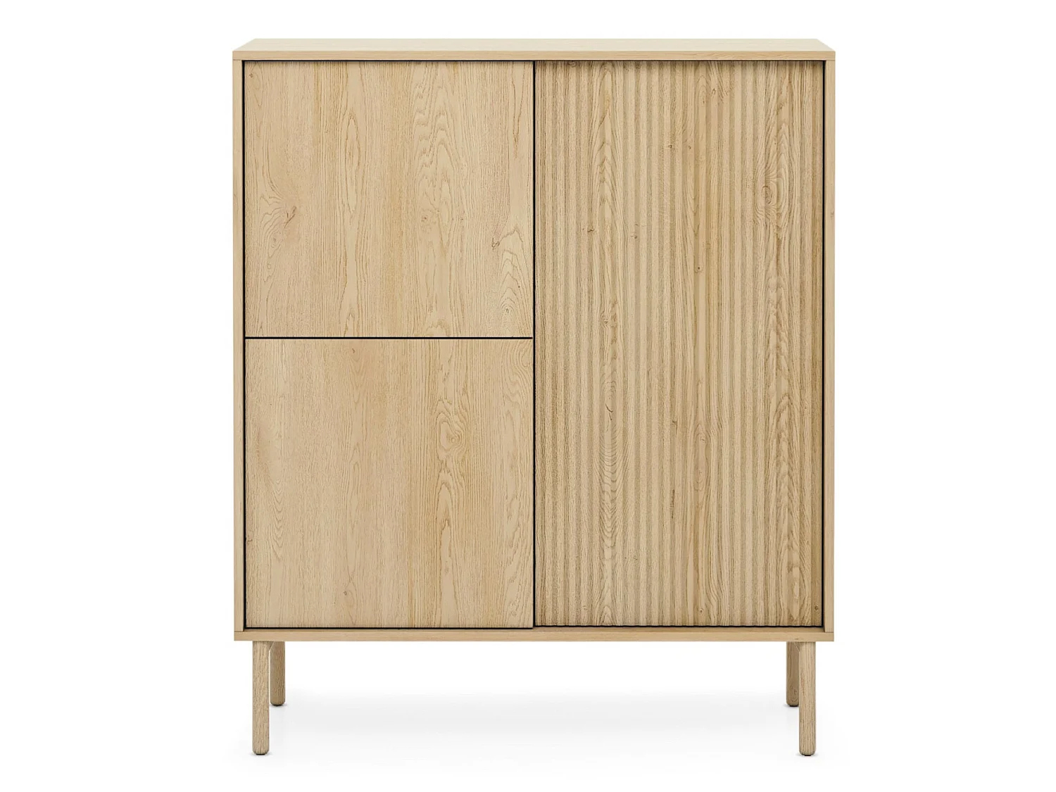 Highboard 3-türig, Cremona Eiche, 113 cm - TAVO