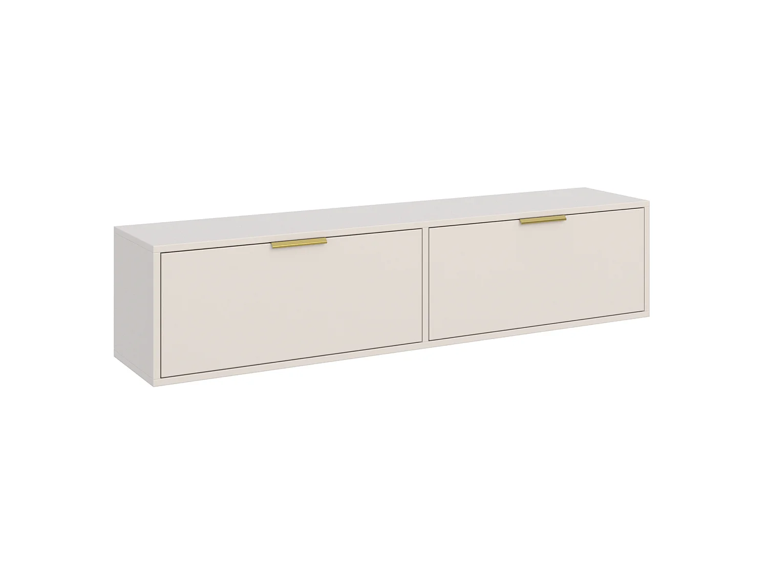TV-Hängeboard 2-türig - Kaschmir - 140 cm - VENA