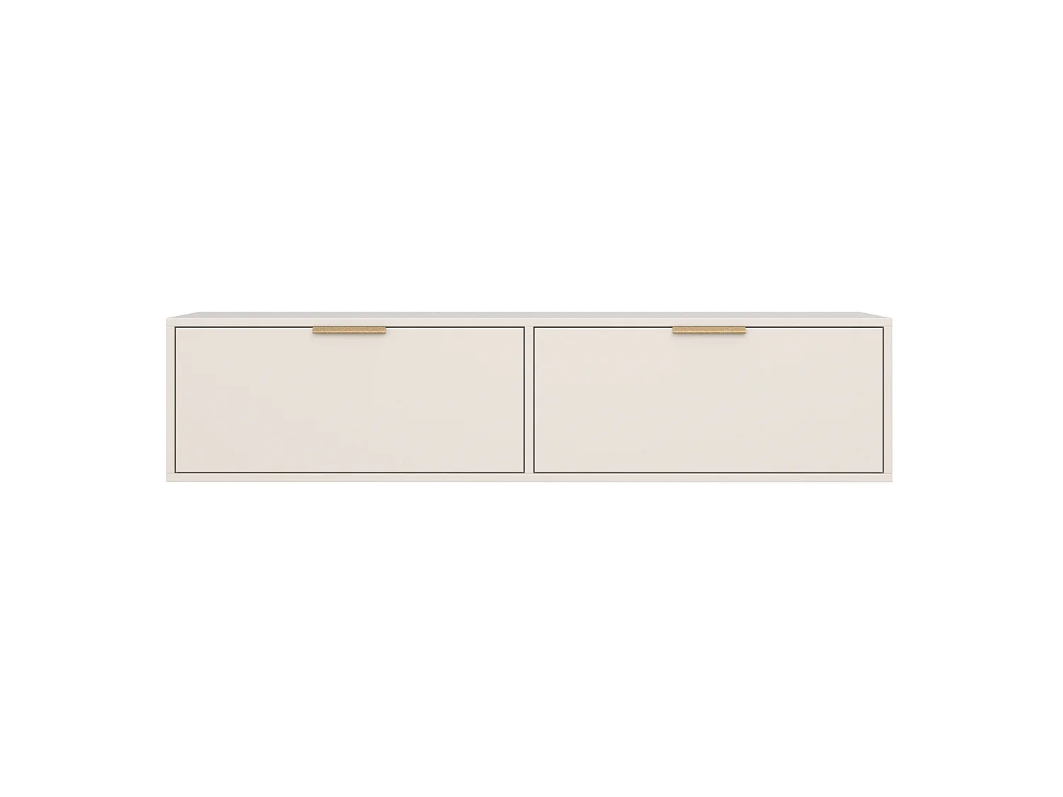 TV-Hängeboard 2-türig - Kaschmir - 140 cm - VENA