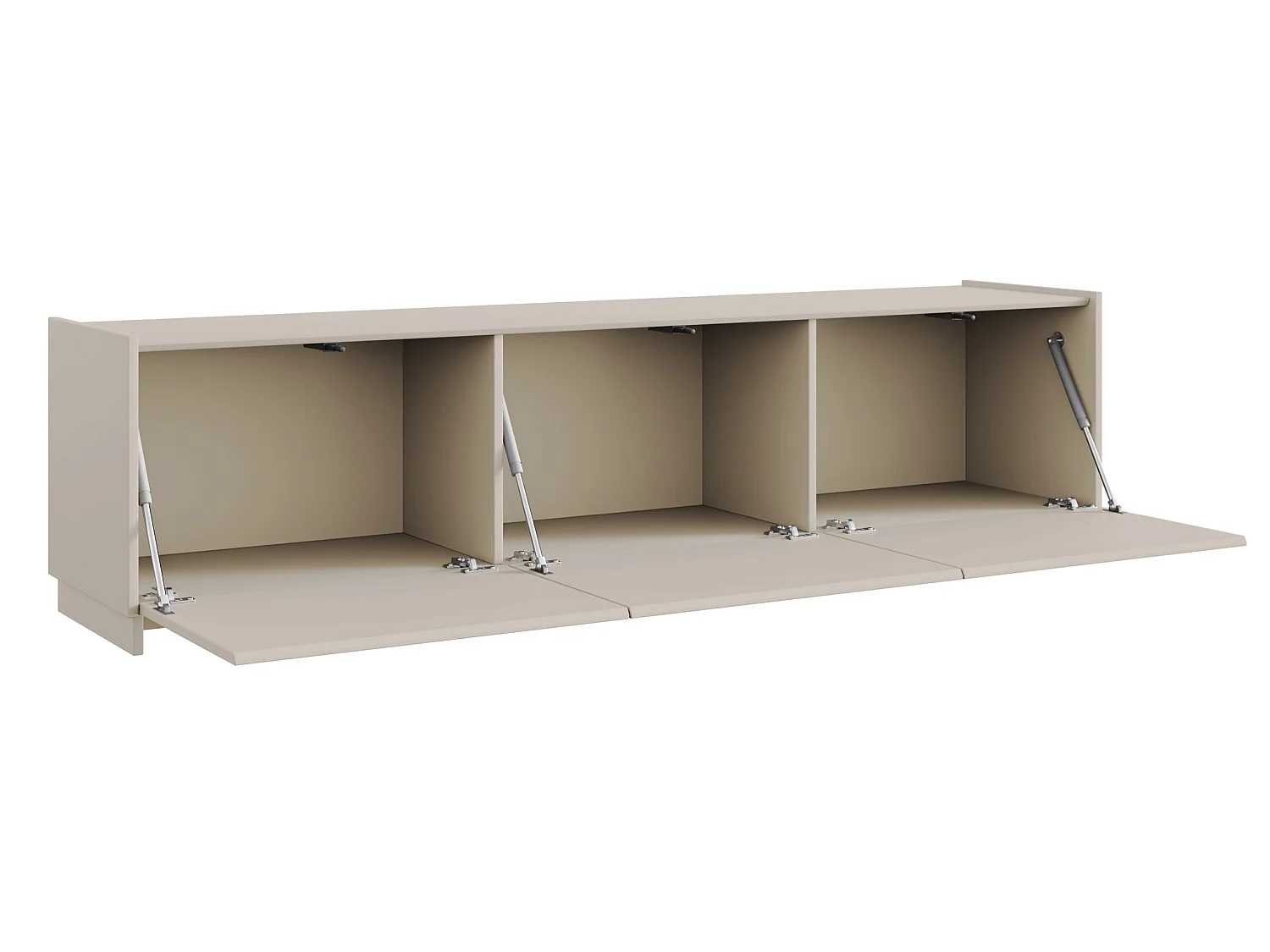 TV-Lowboard hängend oder stehend - 2-türig - Kaschmirgrau - 180 cm - MAGRO