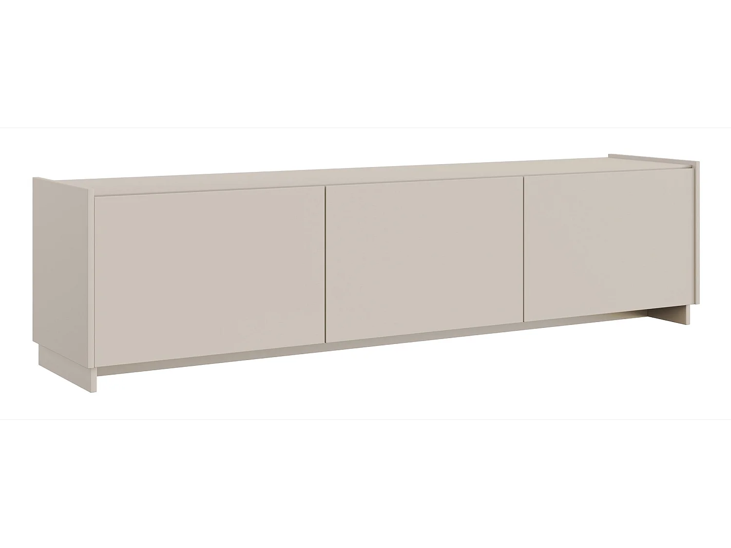 TV-Lowboard hängend oder stehend - 2-türig - Kaschmirgrau - 180 cm - MAGRO