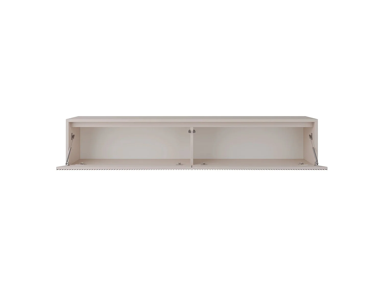 Meuble TV 2 portes – Gris cachemire – 180 cm – VEMMI