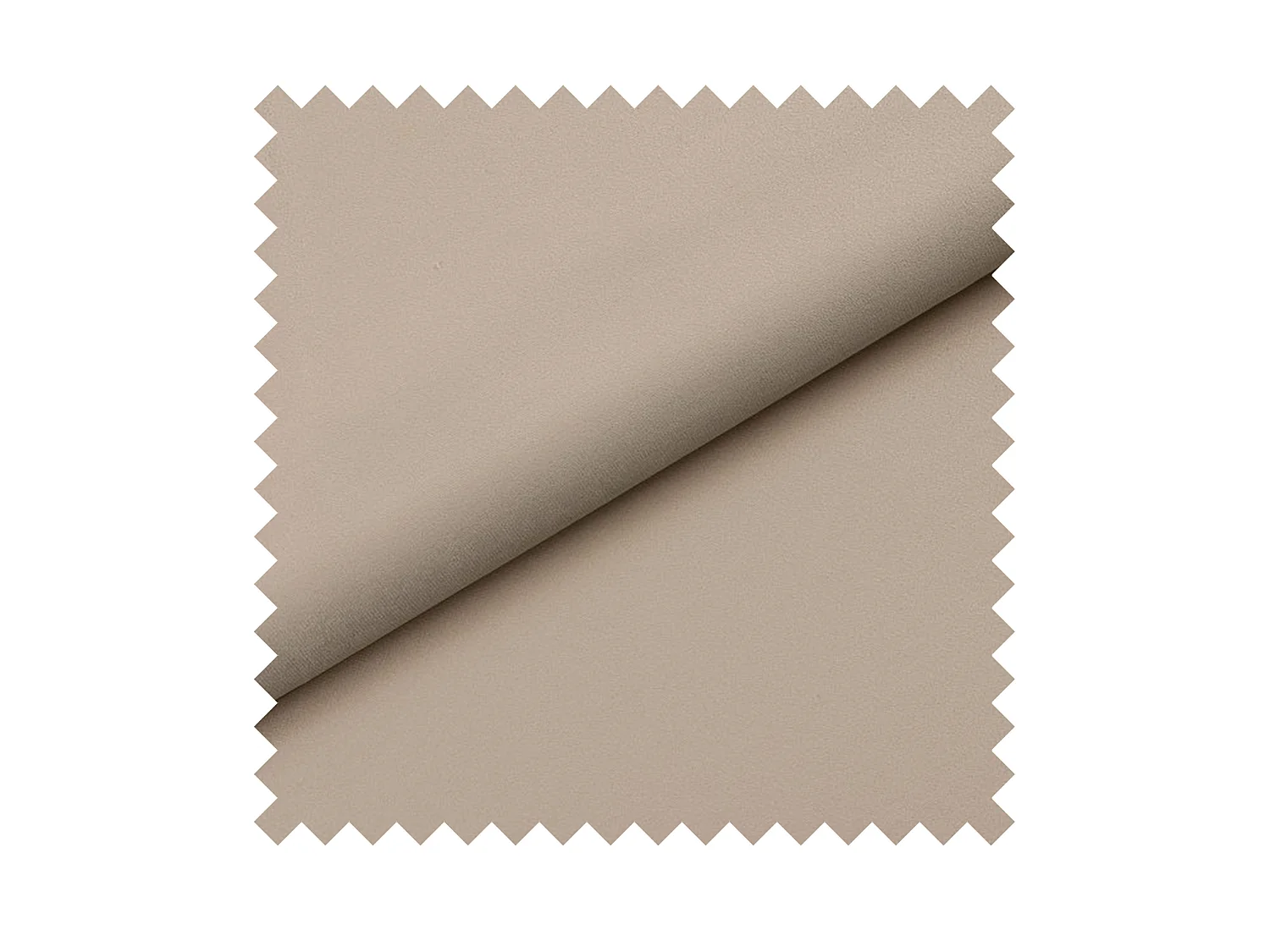 Gestoffeerd bed 120x200 – Fluweel Beige – CLOUDY LOW