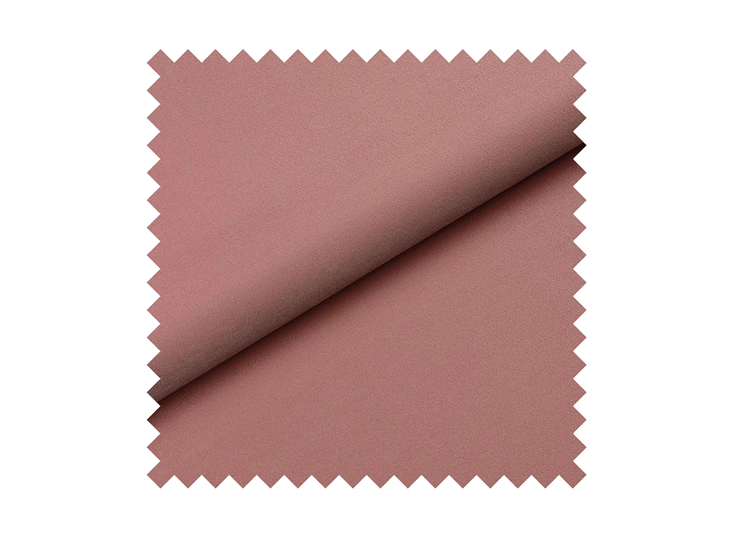 Lit ado 90x200 avec matelas – tête de lit à droite – velours Rose – CLOUDY