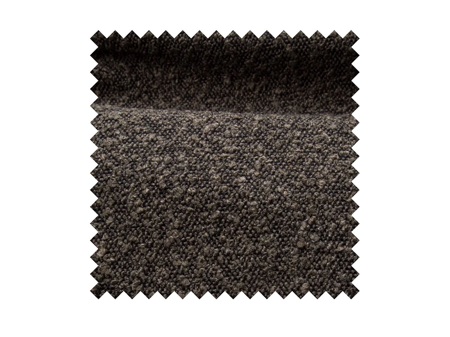 Lit enfant 120x200 cm – tête de lit à gauche – 2 barrières – bouclé brun – CLOUDY