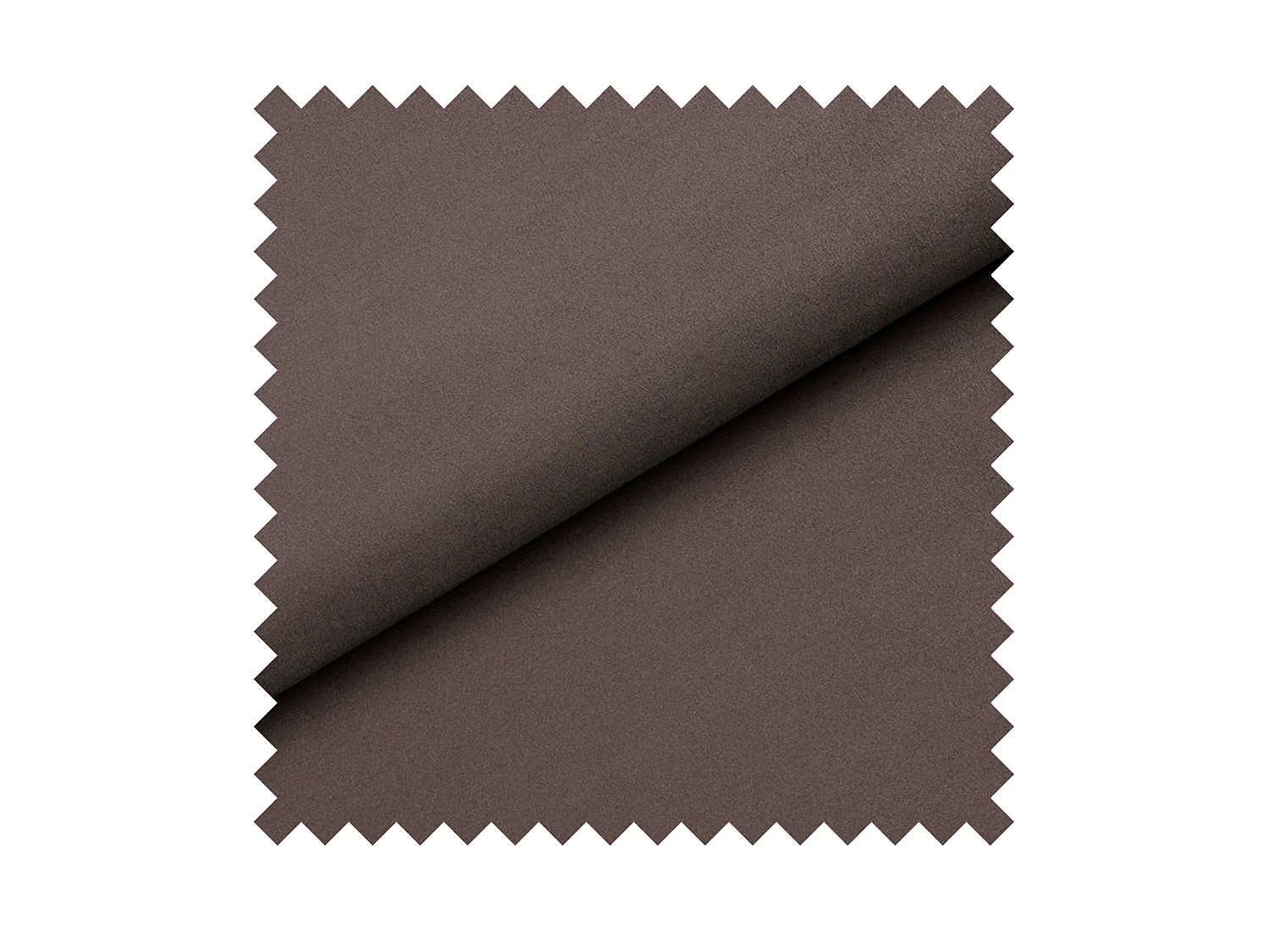 Lit enfant 90x200 – barrière – tête de lit à droite – velours Marron – CLOUDY