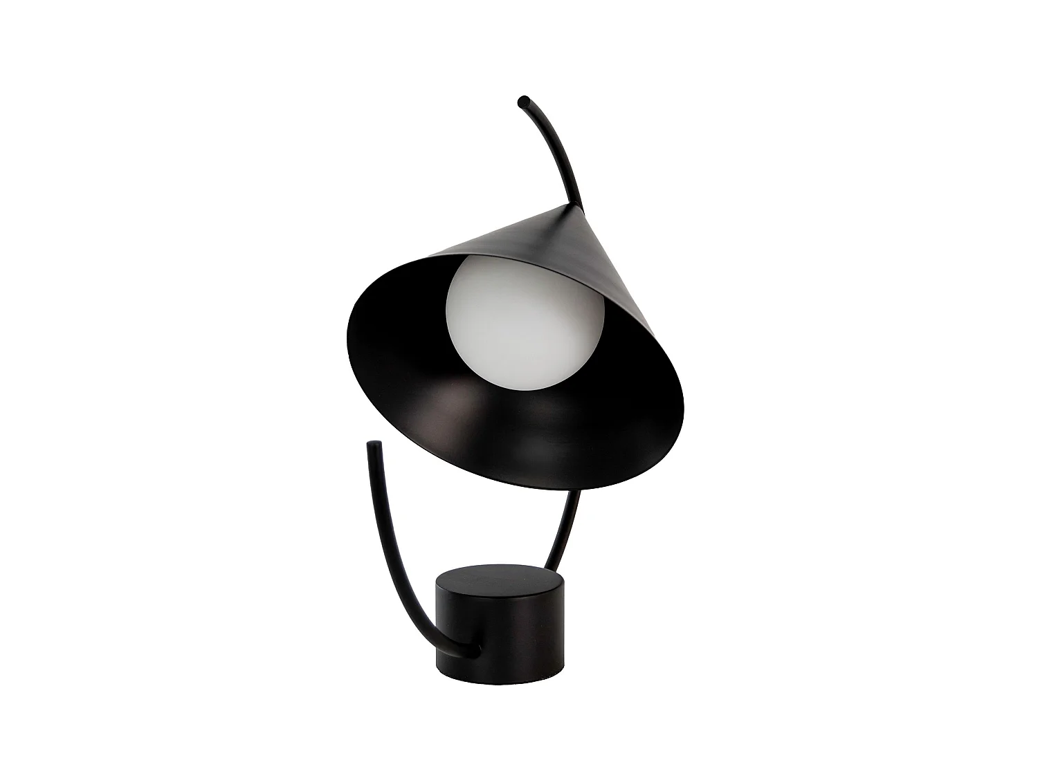 Lampe de table en acier noir 8117 THE LUMINE