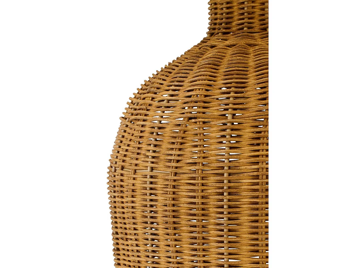Lampadaire en Rotin "Tanisha" 128cm Naturel