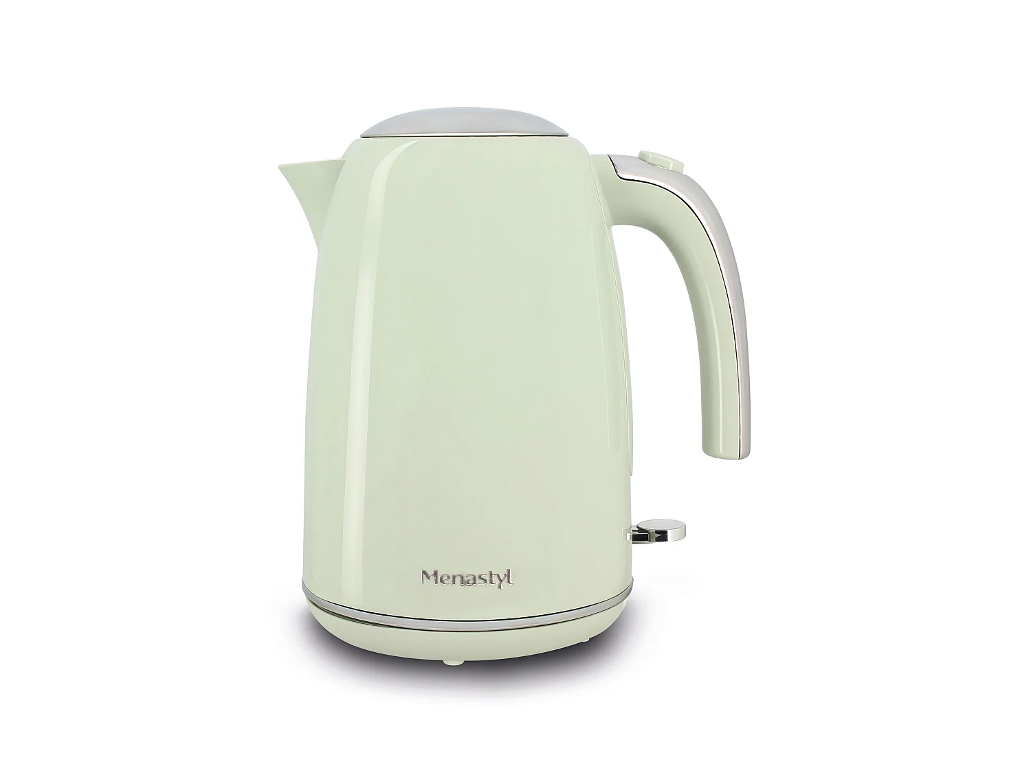Menastyl - Bouilloire Retro 1.7l En Acier Inoxydable Celadon