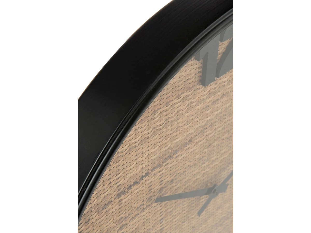 Horloge Murale en Rotin "Automn" 60cm Marron