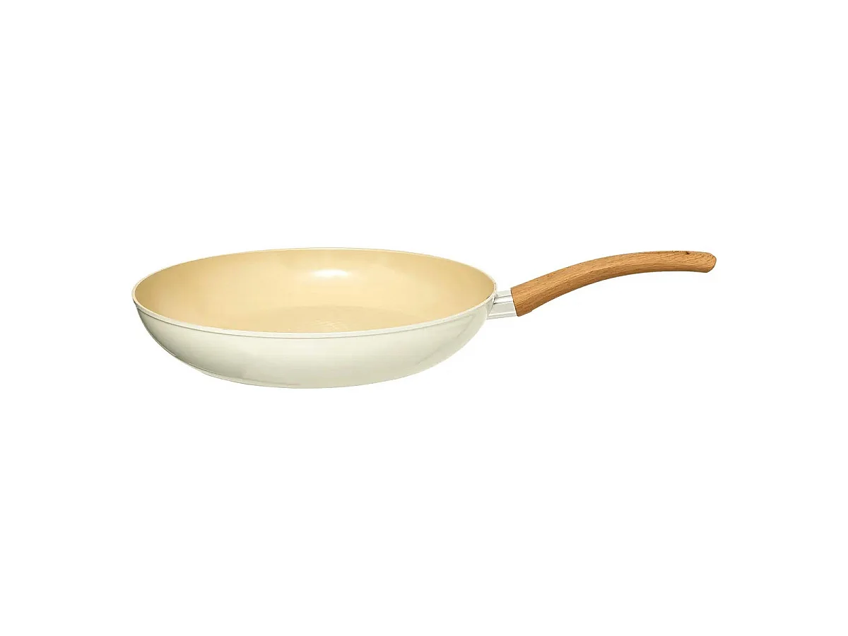 Poêle en Aluminium Forgé "Harmony" 30cm Beige