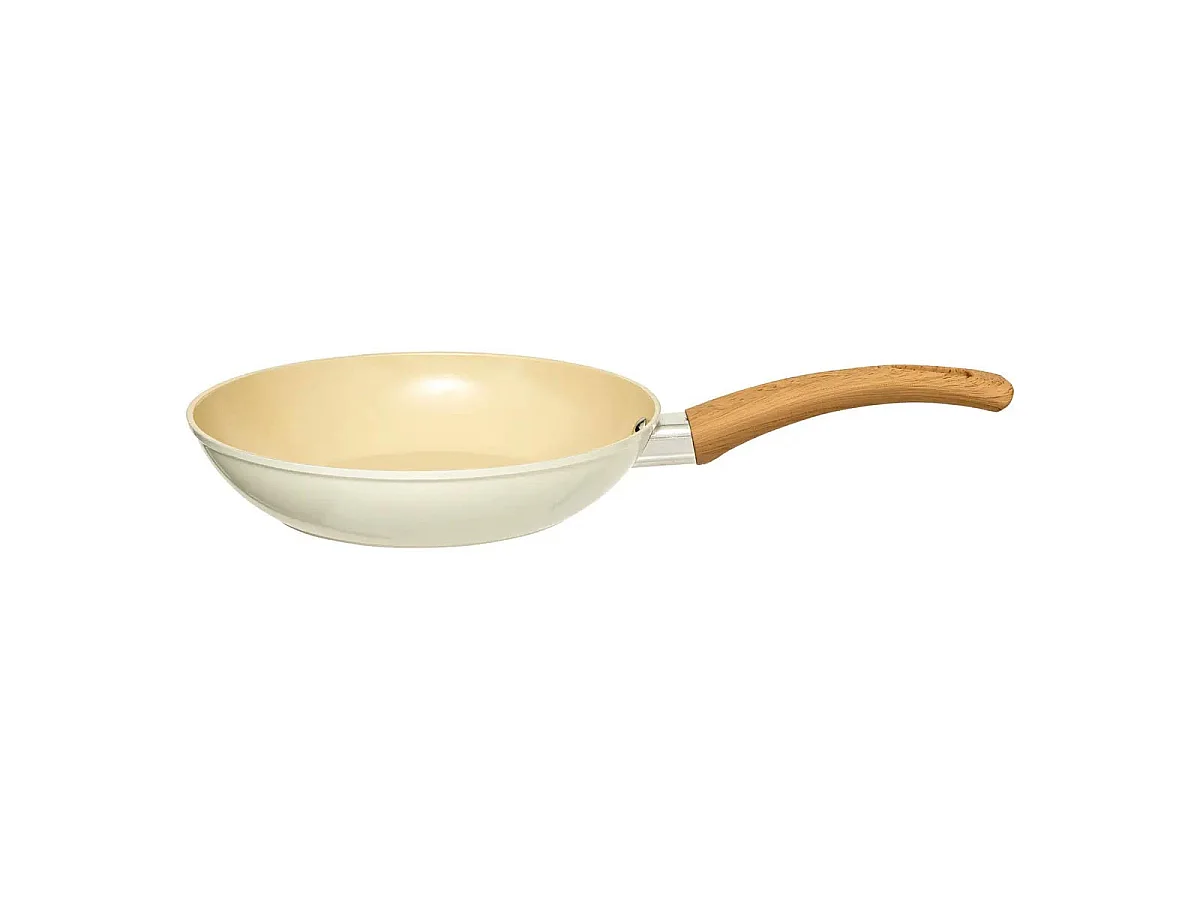 Poêle en Aluminium Forgé "Harmony" 20cm Beige