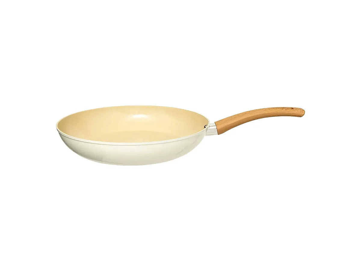 Poêle en Aluminium Forgé "Harmony" 28cm Beige
