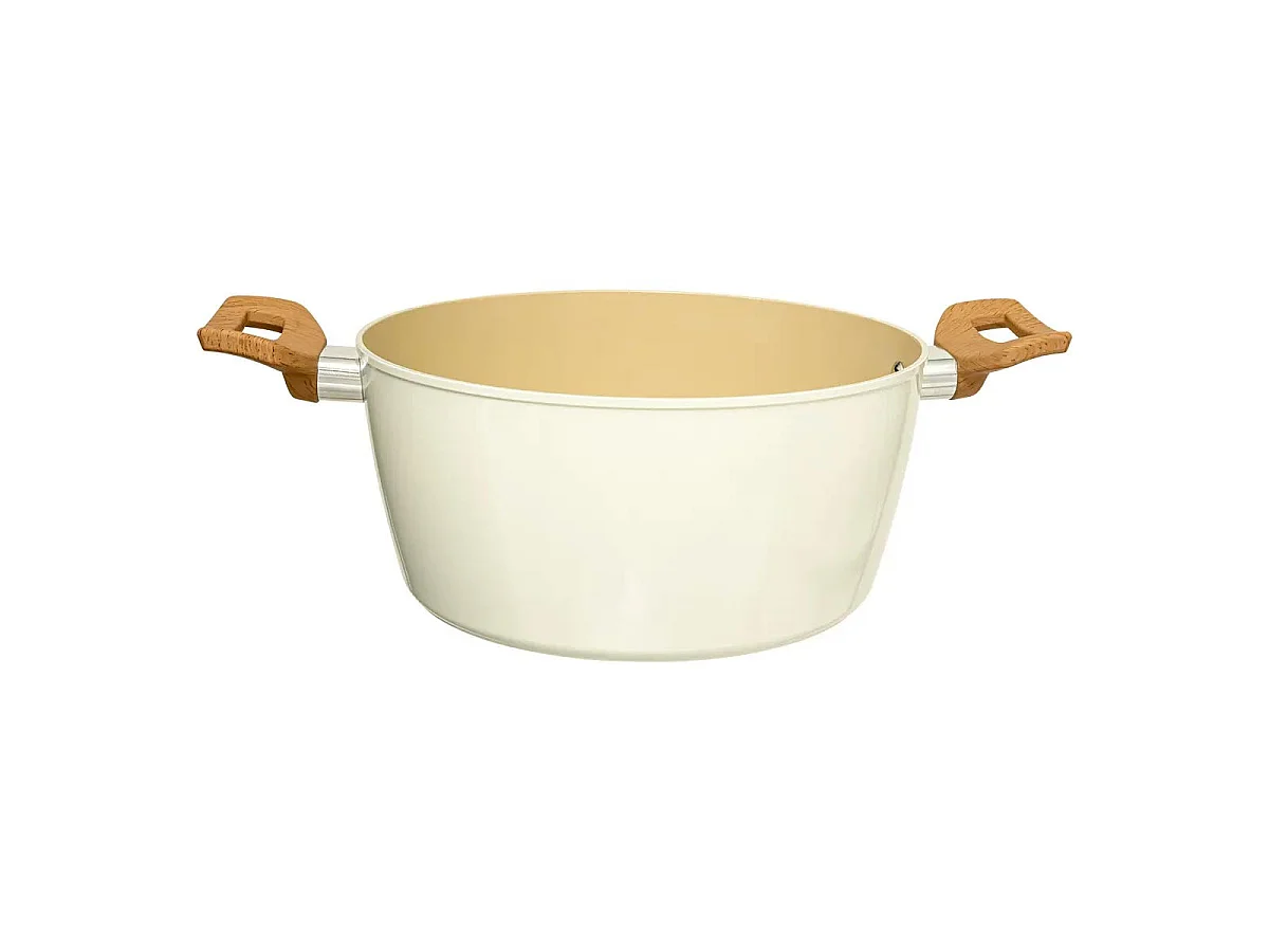 Faitout en Aluminium Forgé "Harmony" 24cm Beige