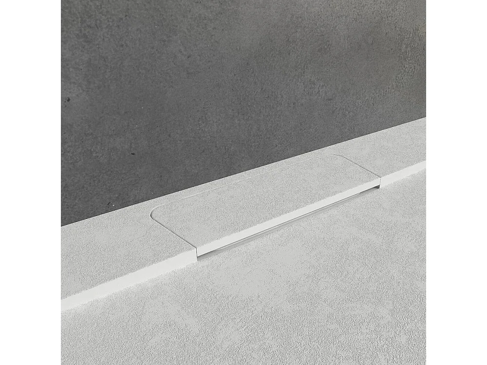 Plato de ducha resina VORTEX blanco  70x100 cm
