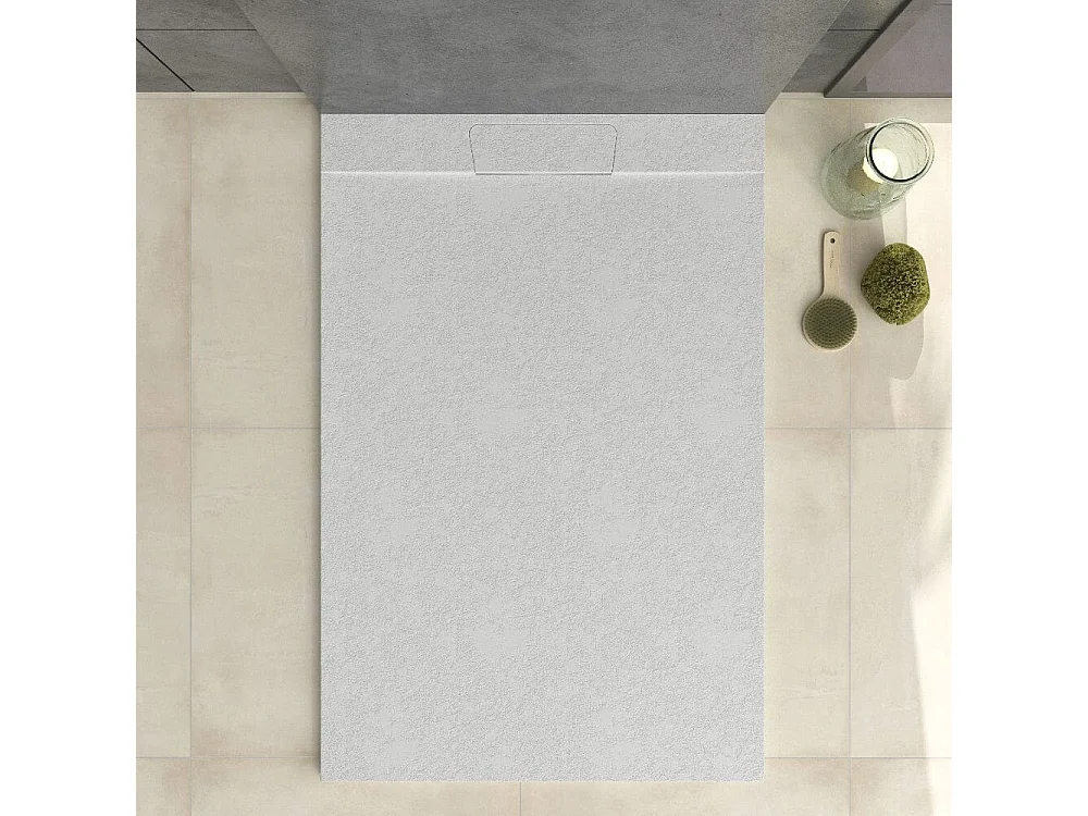 Plato de ducha resina VORTEX blanco  70x150 cm