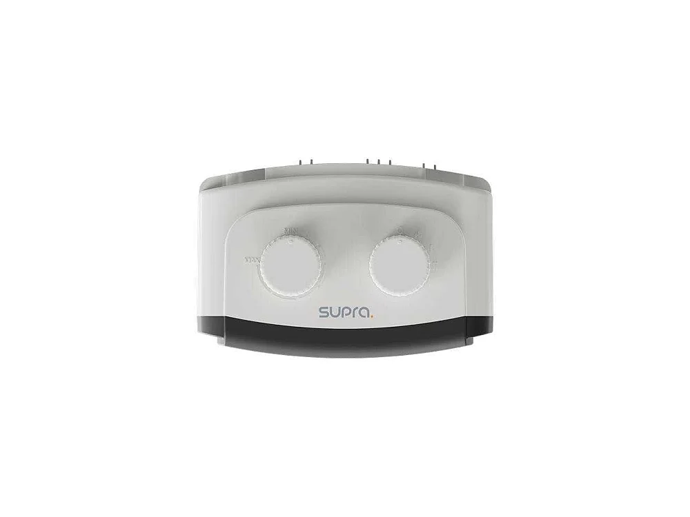 Supra SOUFFLEONEO 2000W Heizlüfter - Grau, IP21, 2 Leistungsstufen, Badezimmergeeignet
