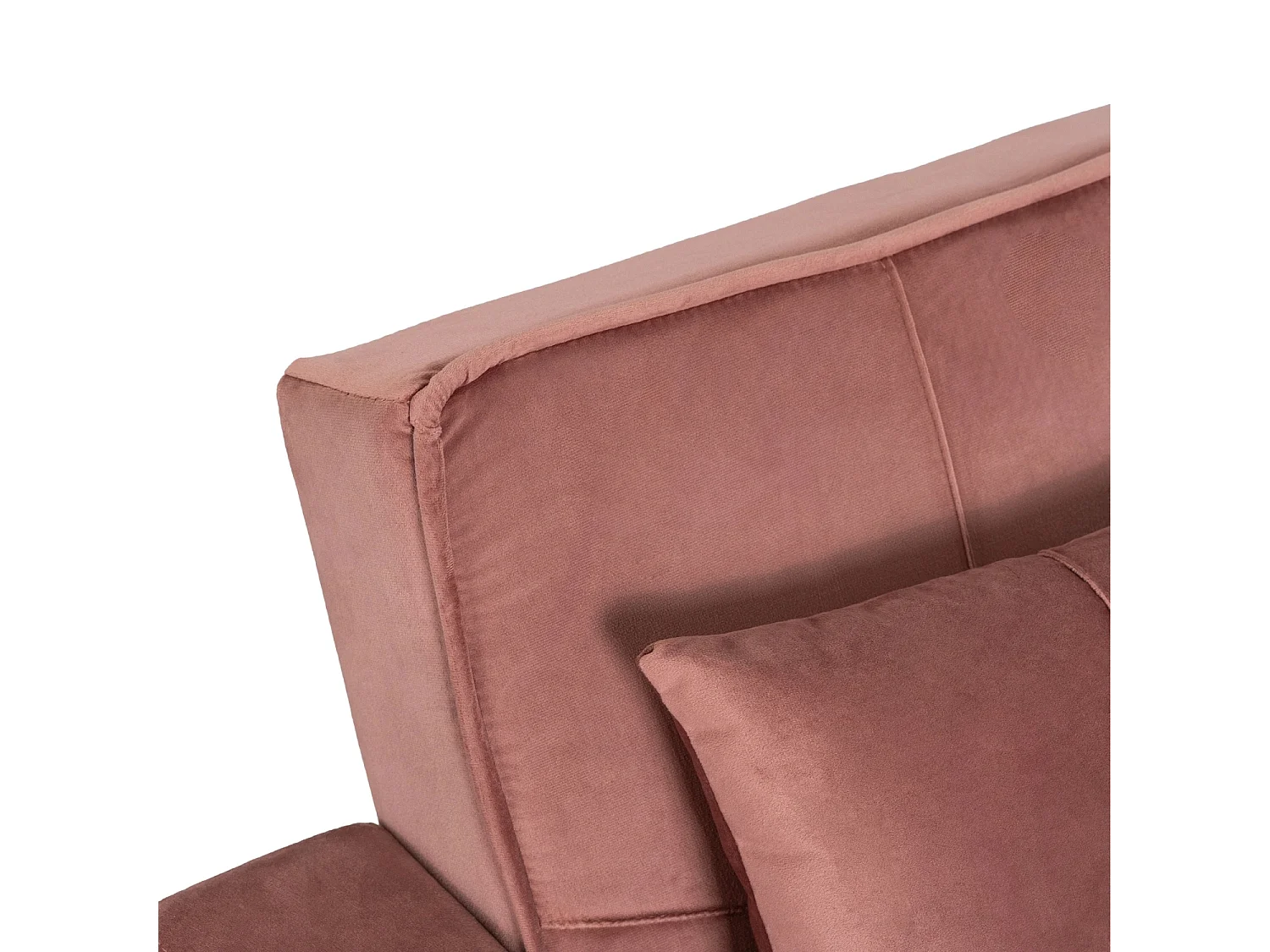 Poltrona Reclinável SOLOR Veludo Rosa